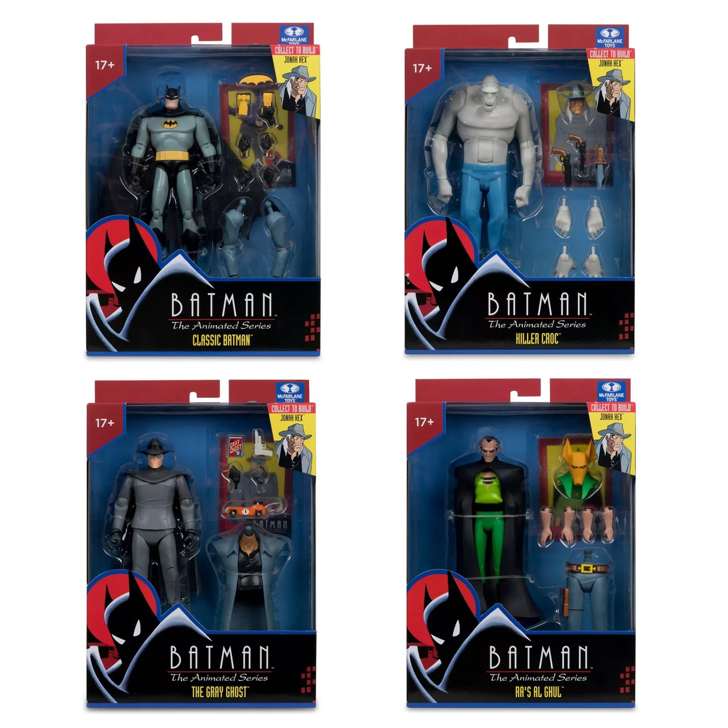 McFarlane Batman The Animated Series Wave Jonah Hex Set