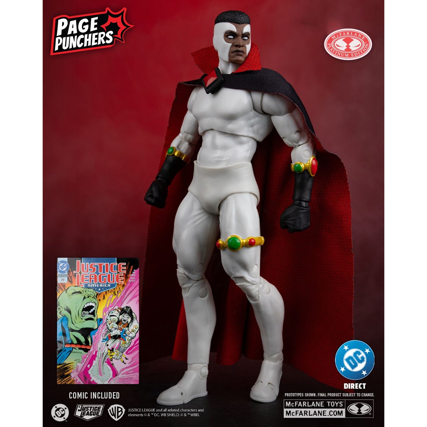 DC Direct Page Punchers Bloodwynd (RED PLATINUM) LIQUIDACION