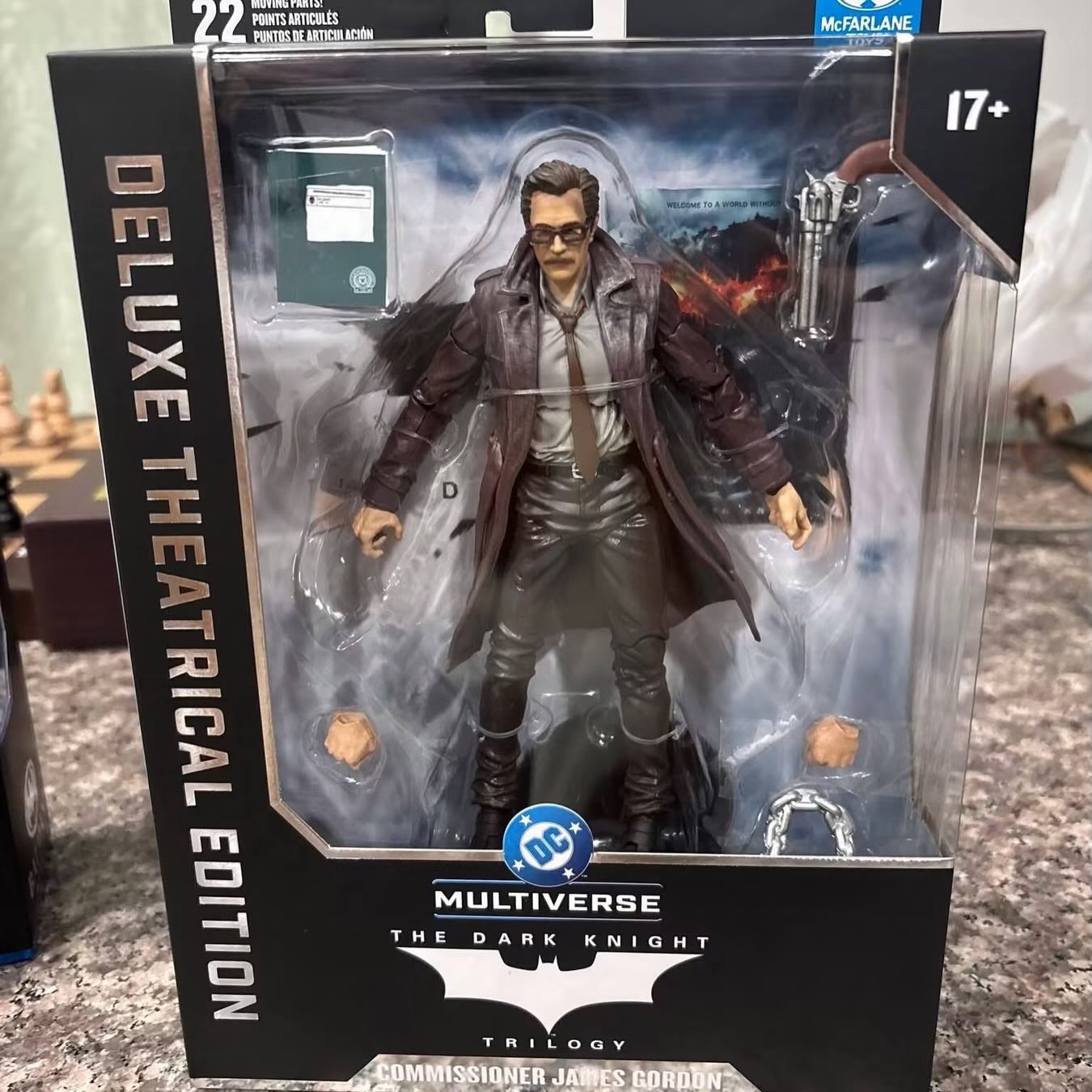 DC Multiverse Theatrical Edition Dark Knight Trilogy Commissioner Gordon