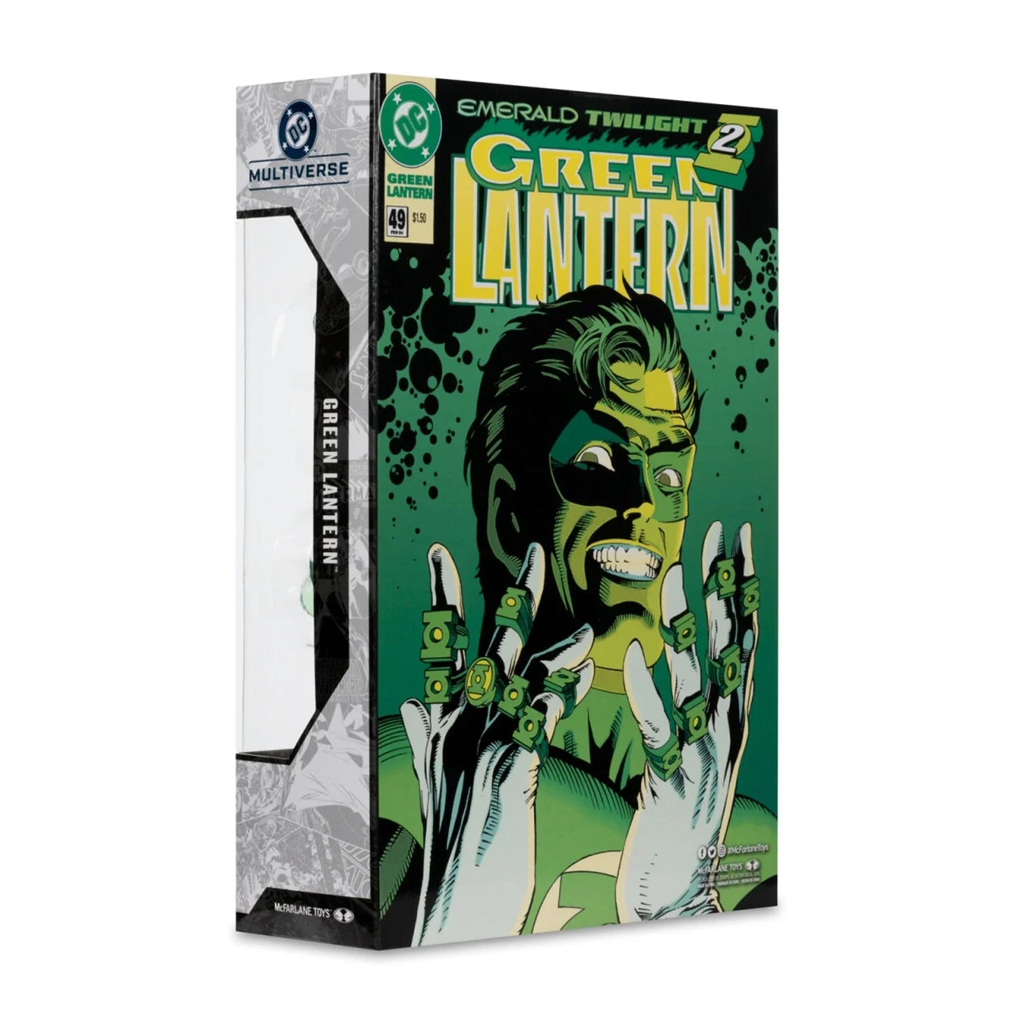 DC Multiverse Cover Recreations Green Lantern Emerald Twilight Gold Label