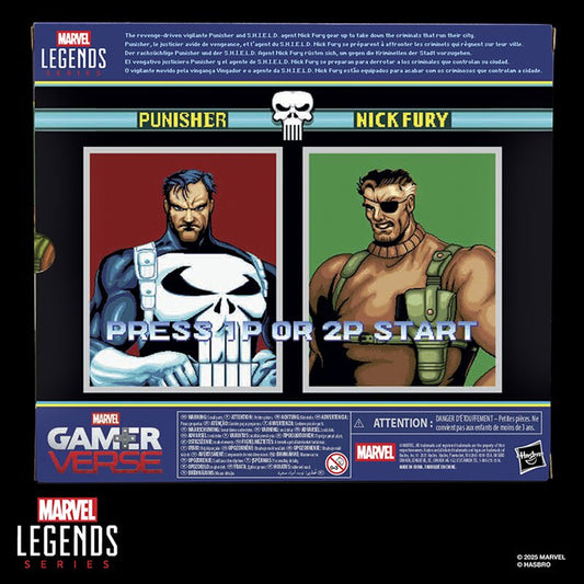Marvel Legends Gamerverse Punisher & Nick Fury 2-Pack