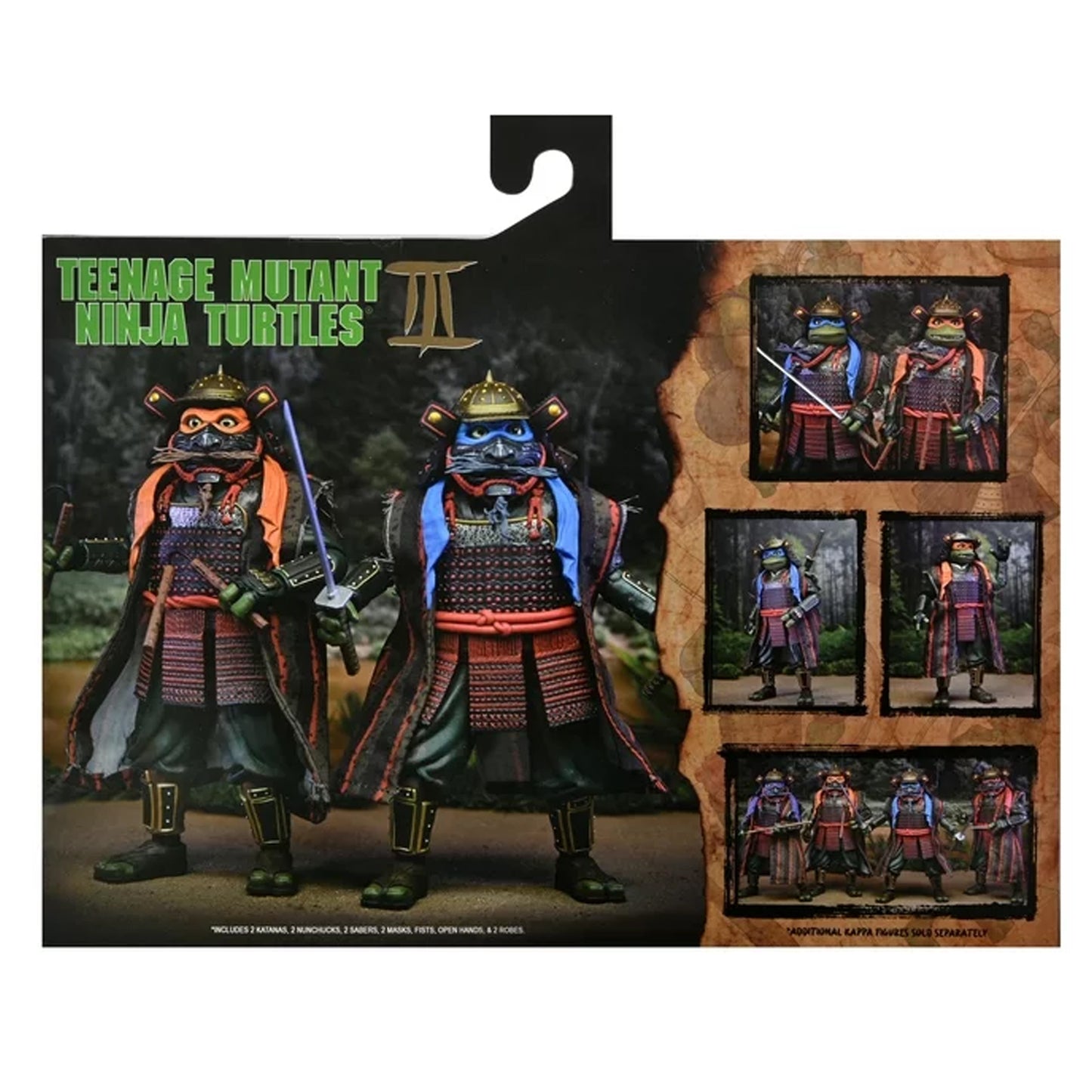 NECA TMNT 3 Movie Leonardo/Michelangelo 2 Pack 2do Pago