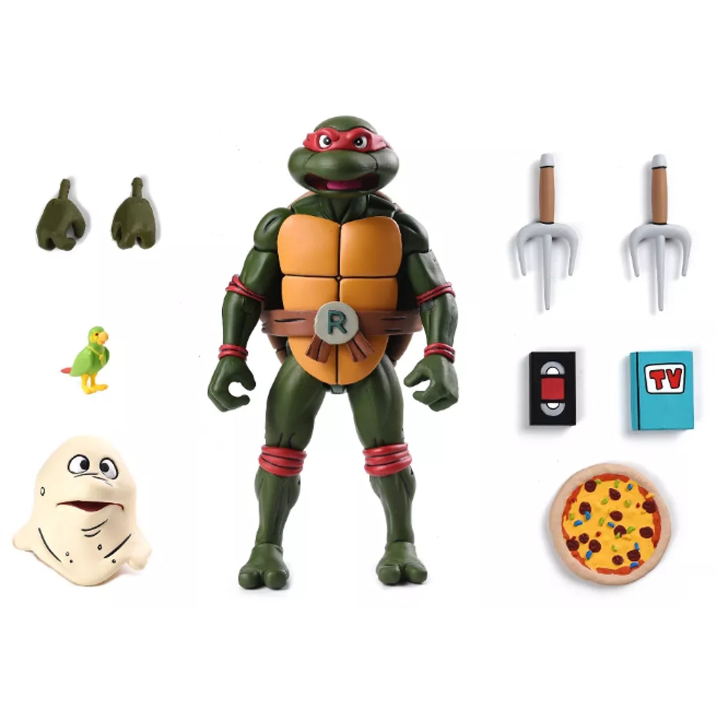 NECA TMNT Cartoon Pizza Club Set de 4 EXCLUSIVA