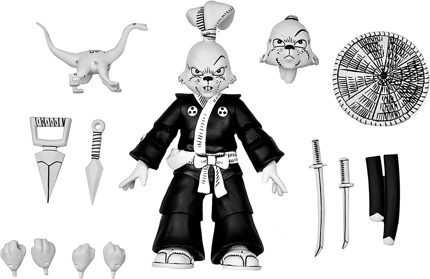 NECA Ultimate Usagi Yojimbo Black & White ENVIO