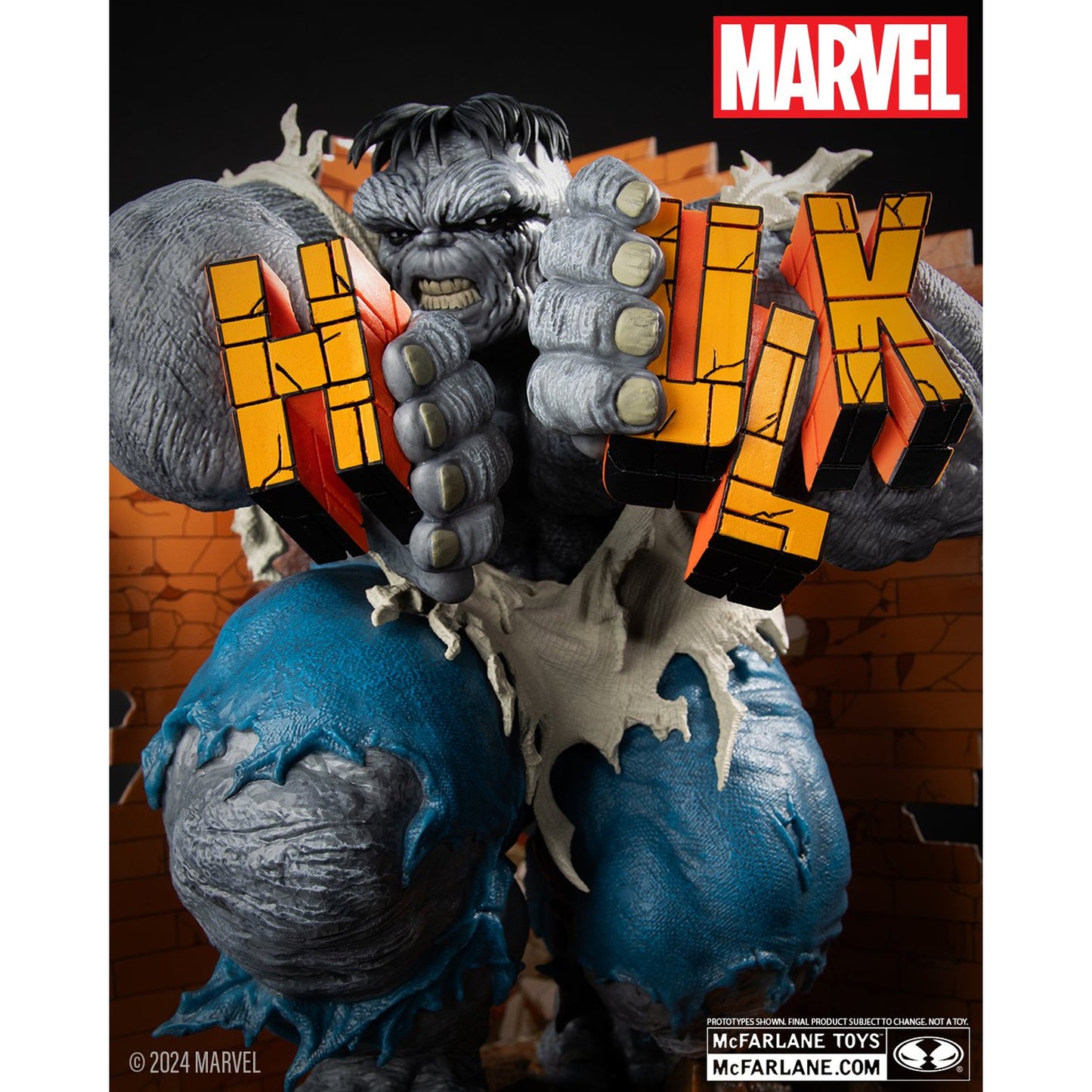 McFarlane Toys - Marvel The Incredible Hulk 1:6th Posed Figure (The Incredible Hulk #345) 2do Pago