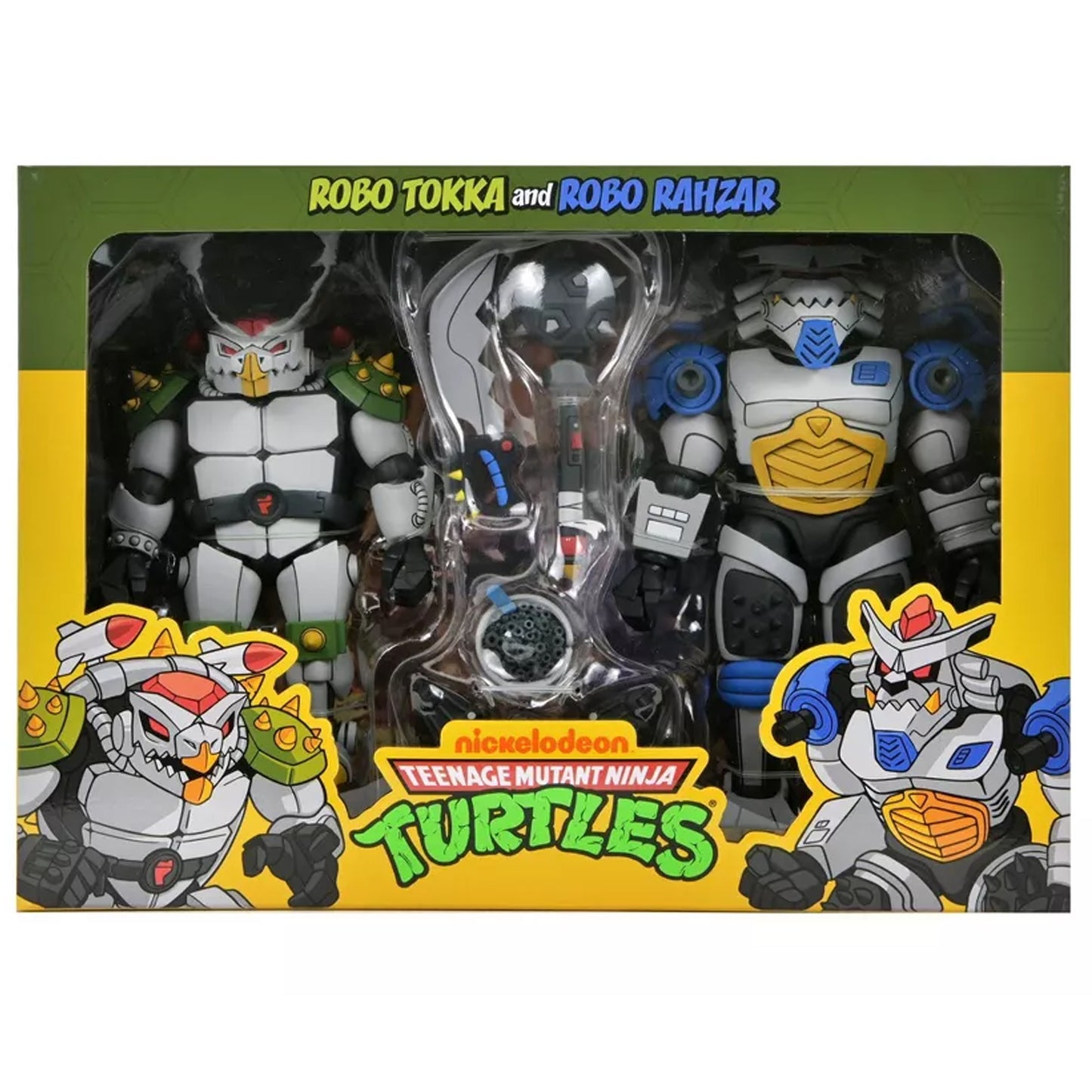 NECA TMNT Cartoon Robo Tokka and Rahzar 2pk