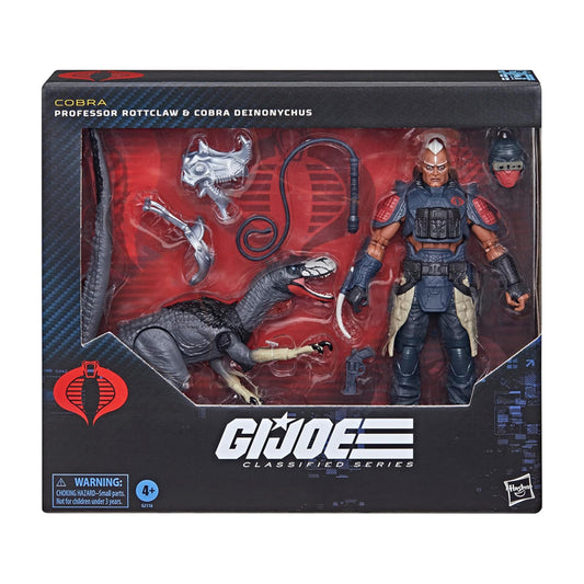 G.I. Joe Classified Series #196 Professor Rottclaw & Cobra Deinonychus