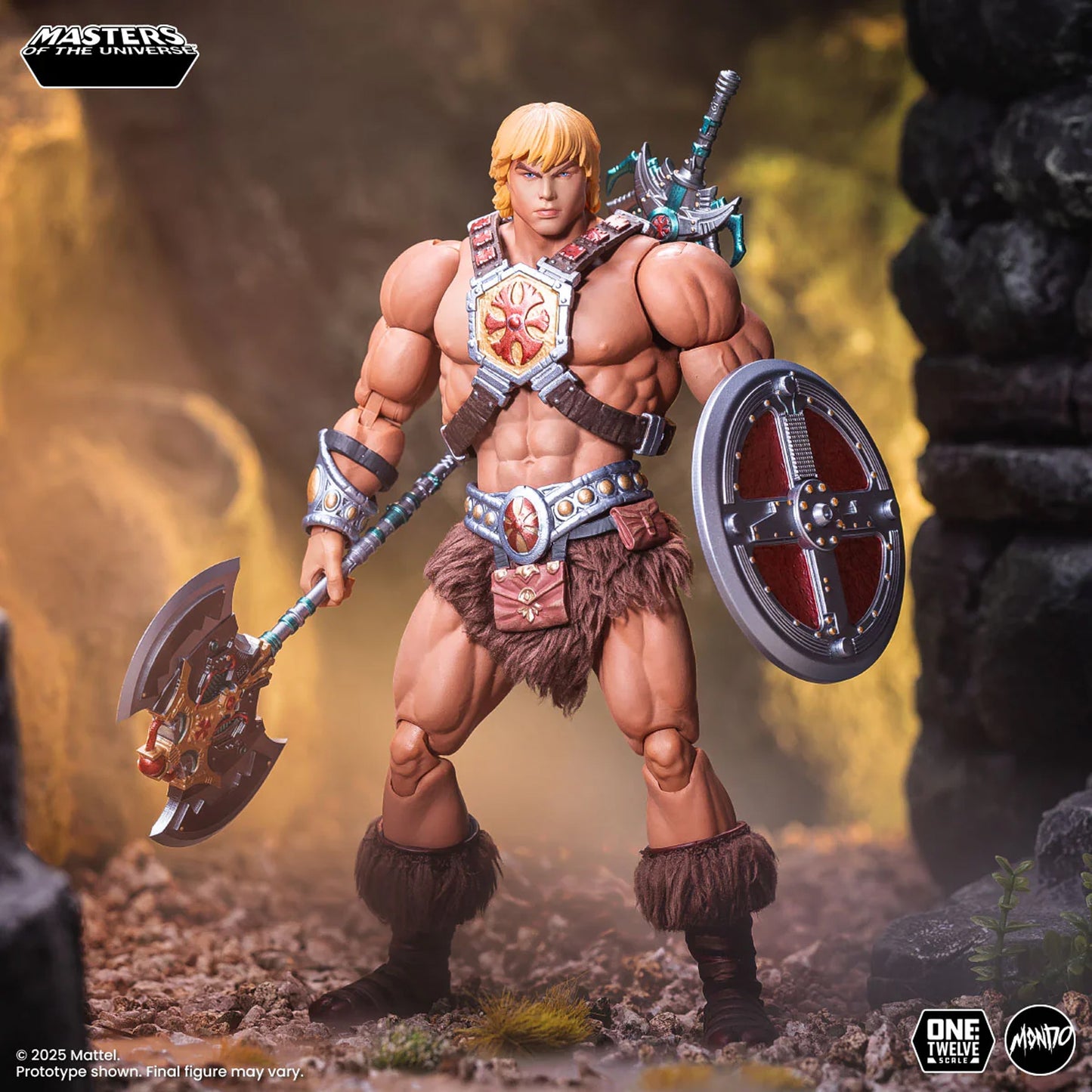 Mondo Masters of The Universe 200X He-Man (Escala 1/12) LIQUIDACION