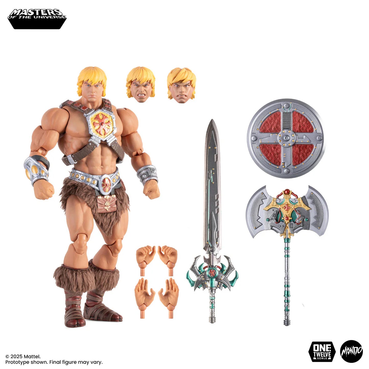 Mondo Masters of The Universe 200X He-Man (Escala 1/12) LIQUIDACION
