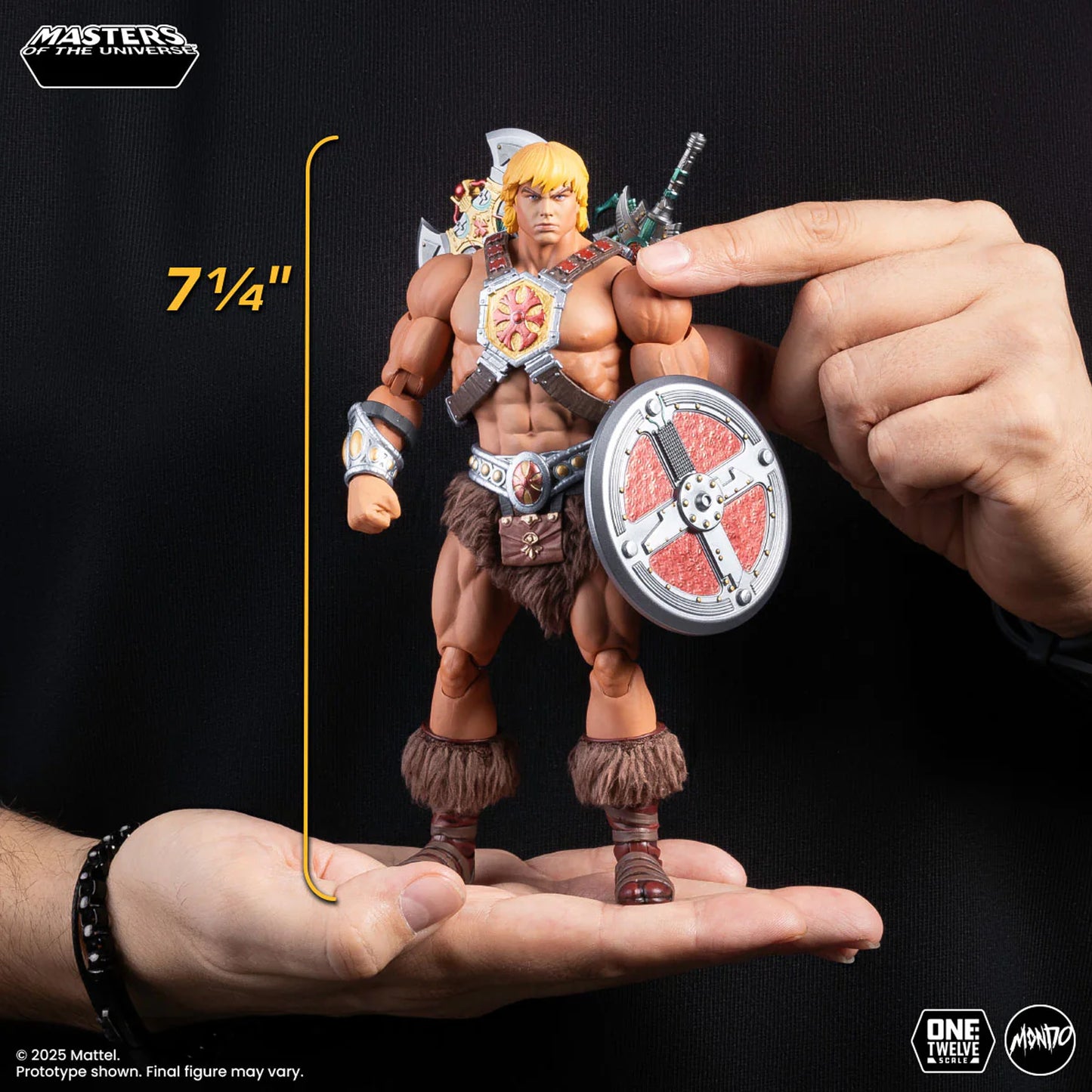 Mondo Masters of The Universe 200X He-Man (Escala 1/12) LIQUIDACION