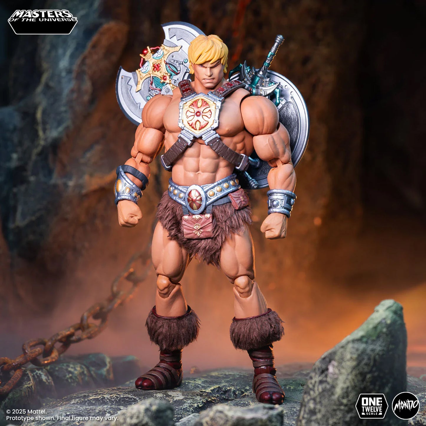 Mondo Masters of The Universe 200X He-Man (Escala 1/12) LIQUIDACION