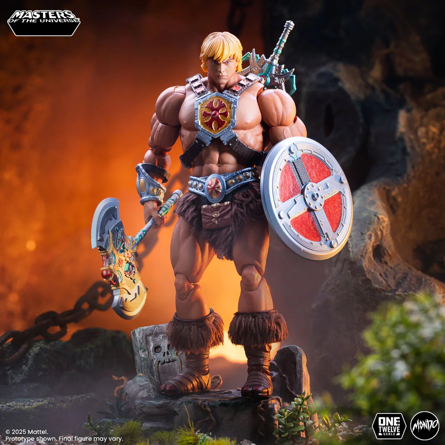 Mondo Masters of The Universe 200X He-Man (Escala 1/12) LIQUIDACION