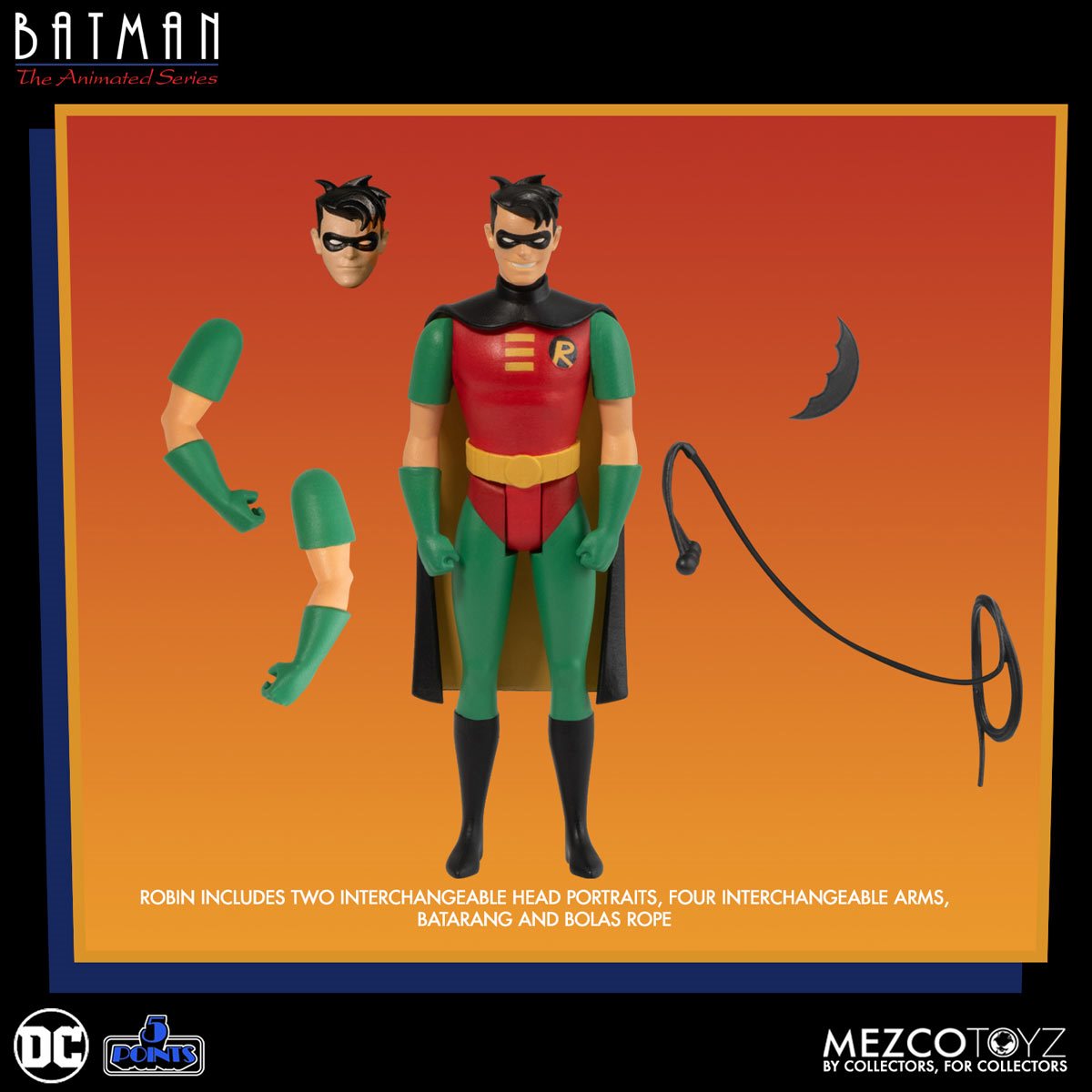 Mezco 5 Points Batman: The Animated Series Set 2do Pago