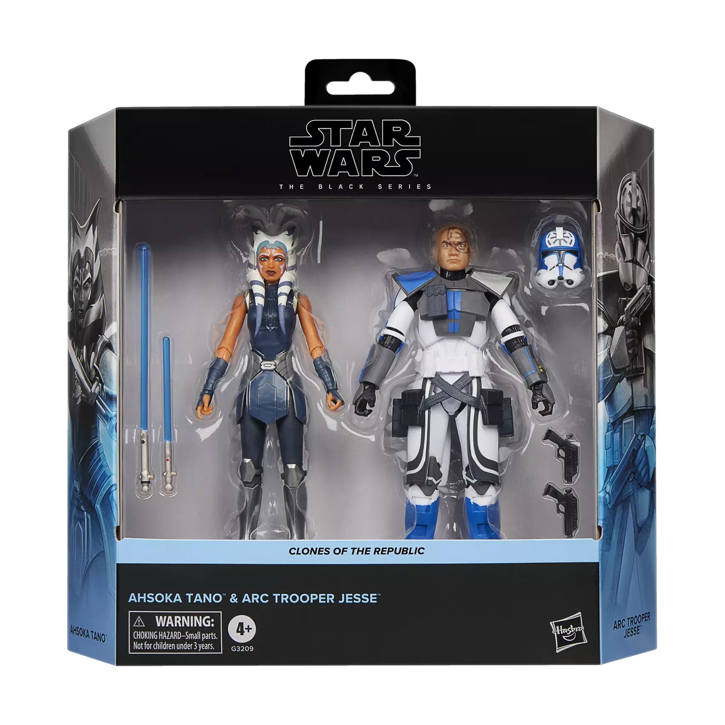 Star Wars The Black Series Ahsoka Tano & ARC Trooper Jesse (The Clone Wars) EXCLUSIVA
