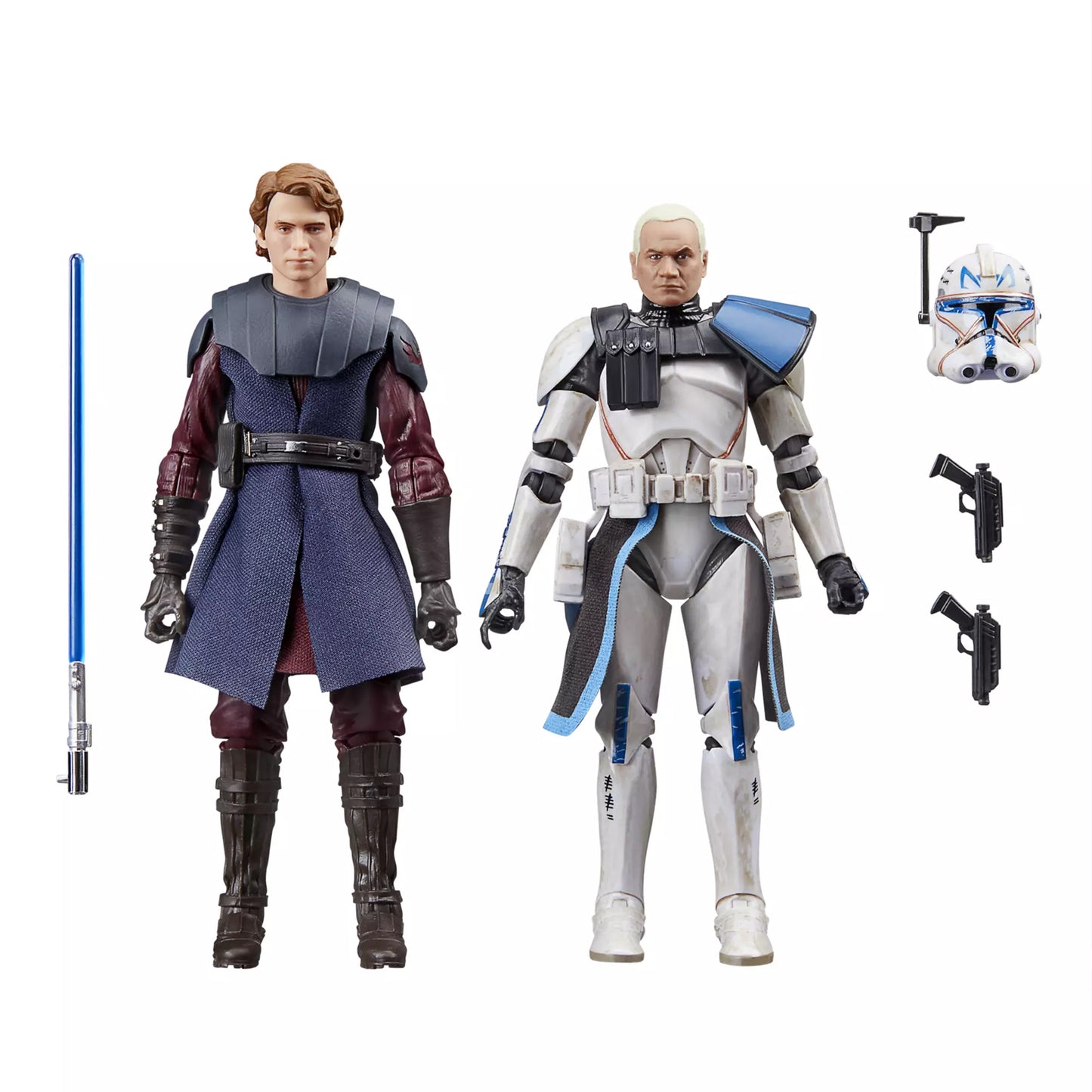 Star Wars The Black Series Anakin Skywalker & Clone Captain Rex EXCLUSIVA