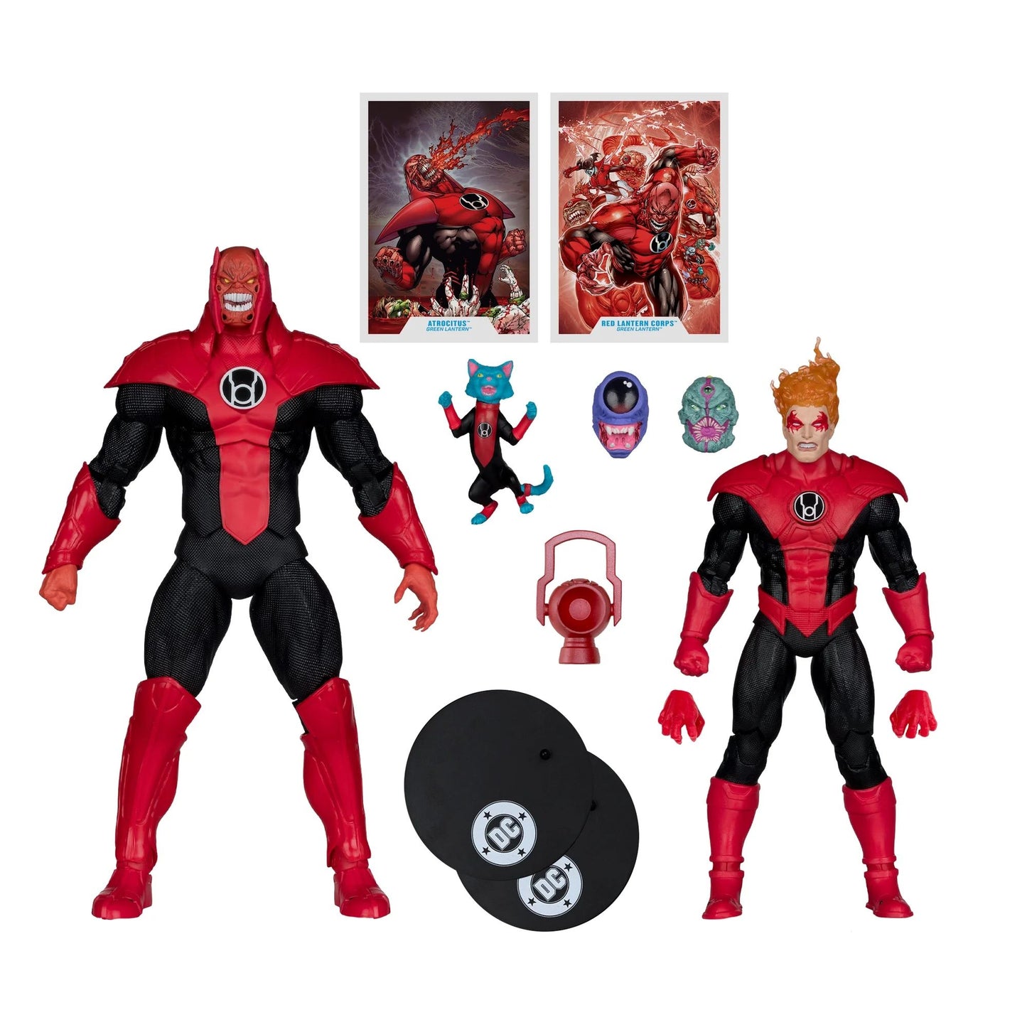 DC Multiverse Atrocitus & Red Lantern Corps Set