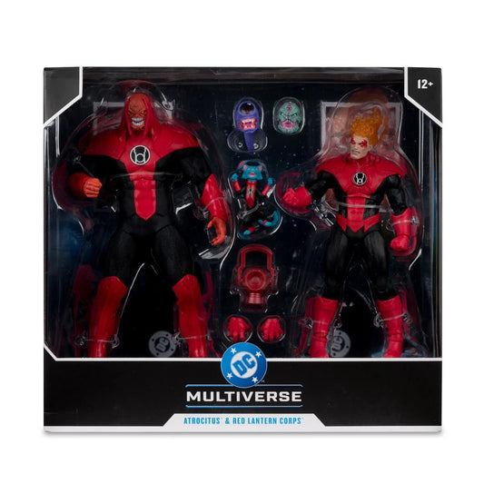 DC Multiverse Atrocitus & Red Lantern Corps Set