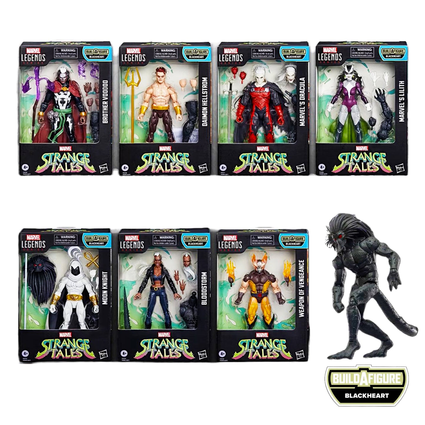 Marvel Legends Strange Tales Wave (BAF Blackheart) 2do Pago