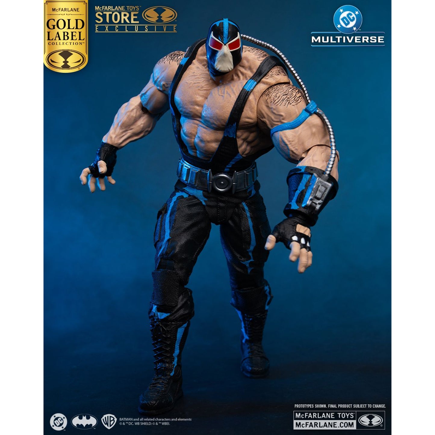 DC Multiverse Bane (Knightfall) Gold Label EXCLUSIVA