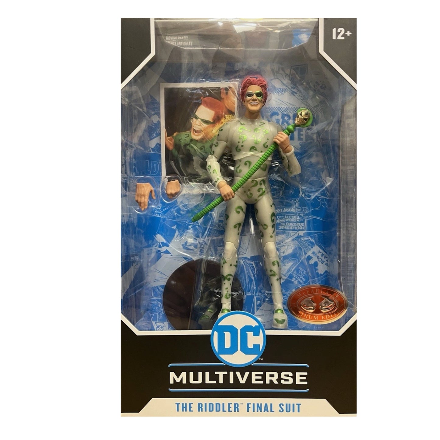 DC Multiverse Riddler Final Suit PLATINUM RED LABEL