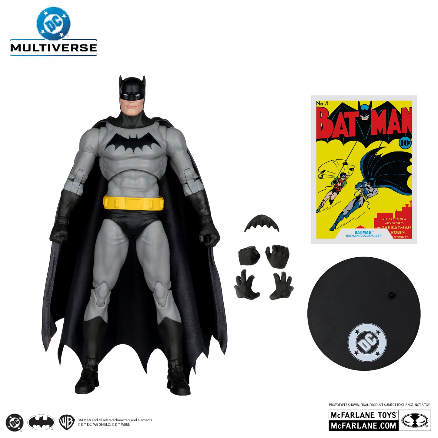 DC Multiverse Batman (Golden Age) (RED PLATINUM)