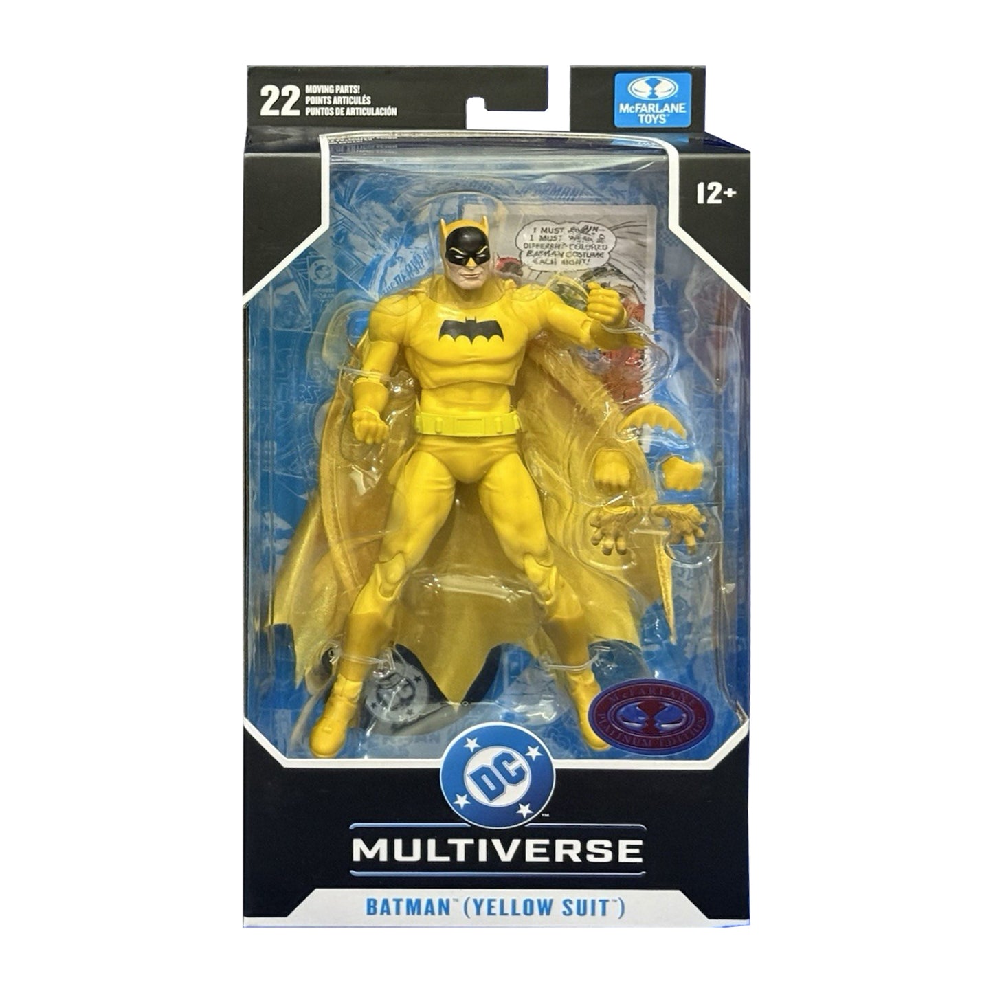 DC Multiverse Batman (Yellow Suit) RED LABEL