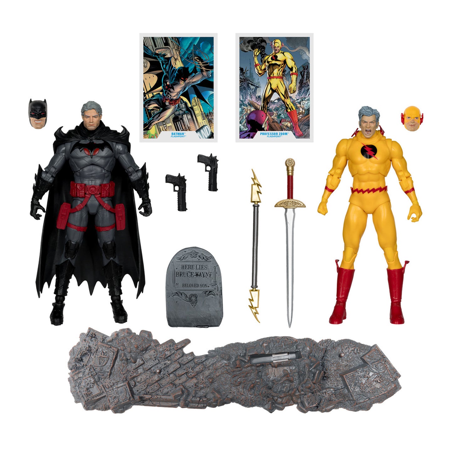 DC Multiverse Batman vs Professor Zoom (Flashpoint) 2do Pago