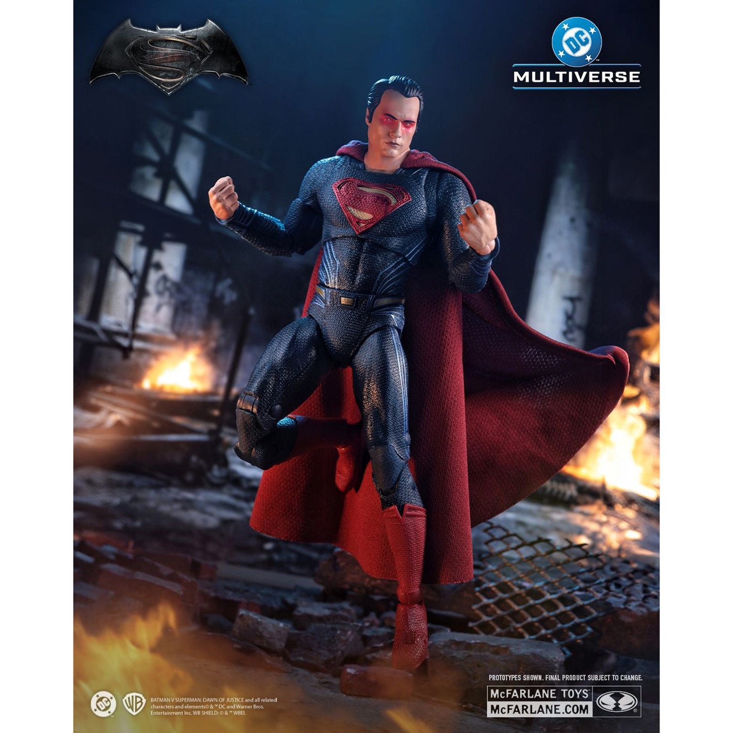 DC Multiverse Superman Heat Vision (BvS)