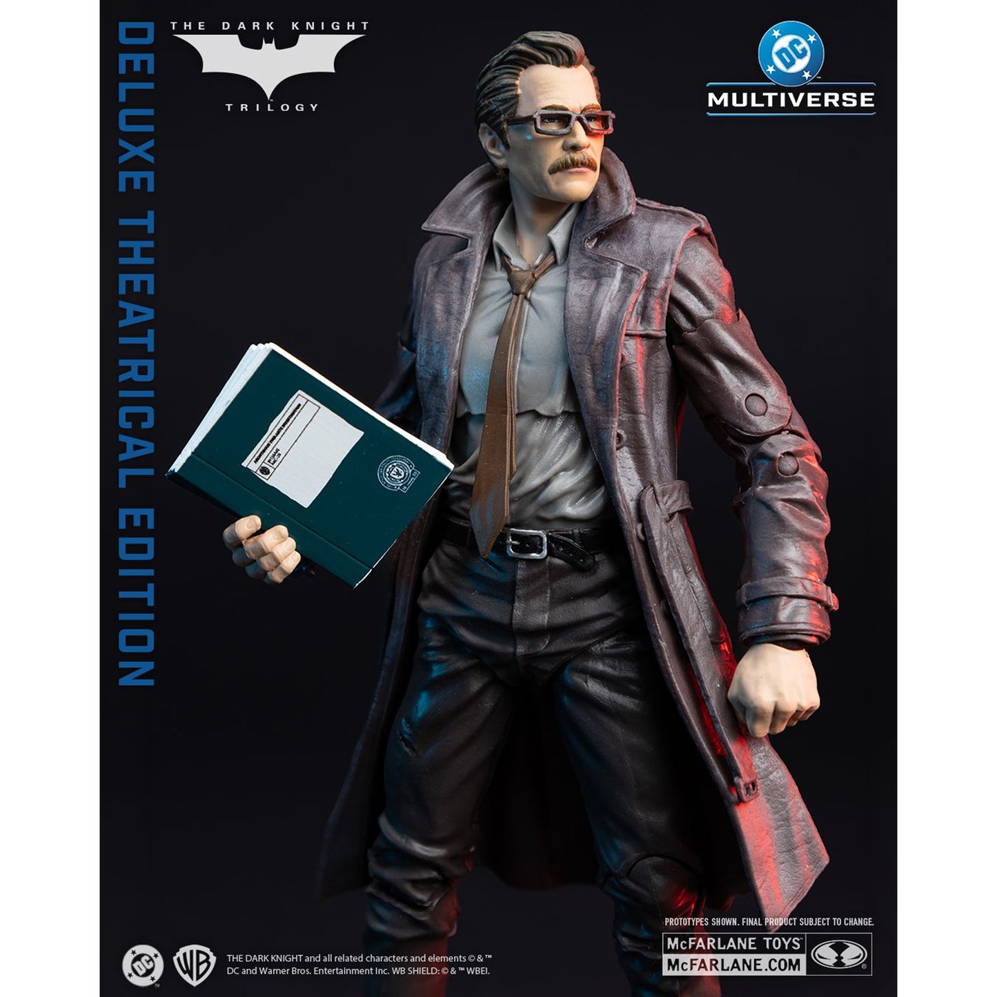 DC Multiverse Theatrical Edition Dark Knight Trilogy Commissioner Gordon
