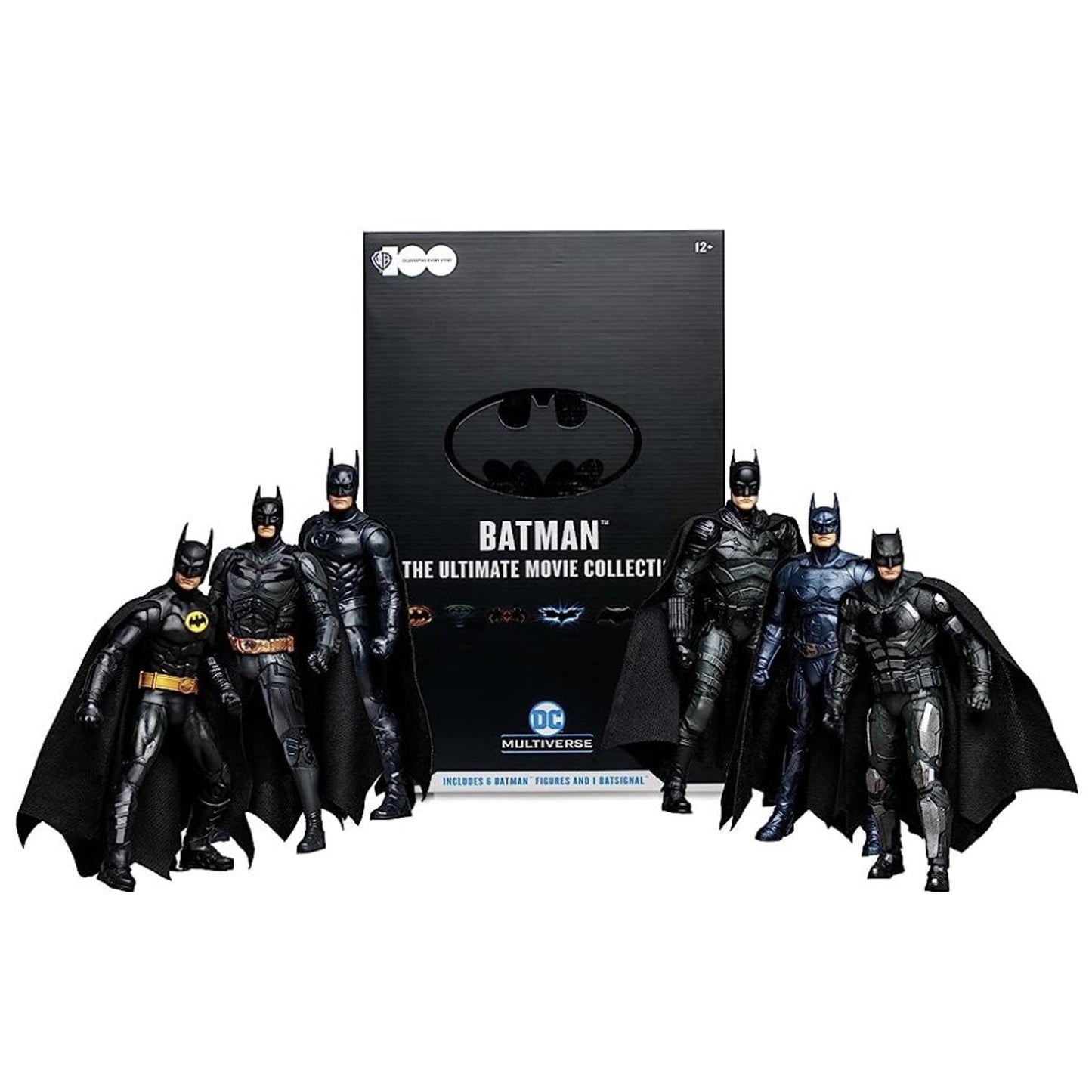 DC Multiverse Batman Movie Collection 6 Pack ABANDONADO (YA INCLUYE ENVIO)