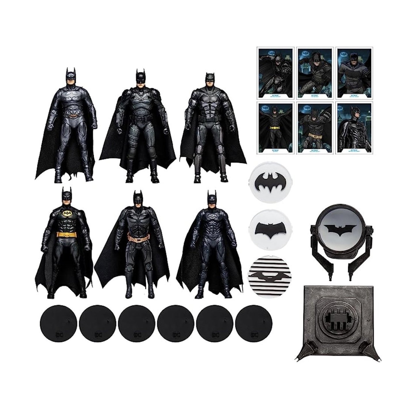 DC Multiverse Batman Movie Collection 6 Pack 2do Pago (Rock Show)