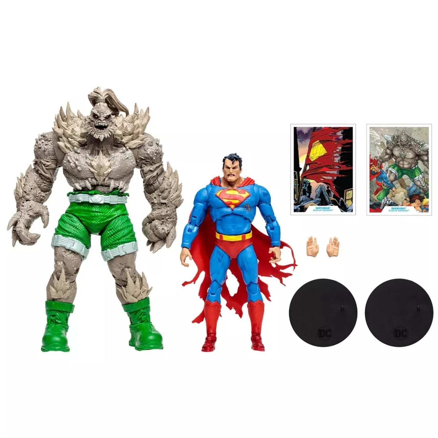 DC Multiverse Superman vs Doomsday GOLD LABEL ENVIO