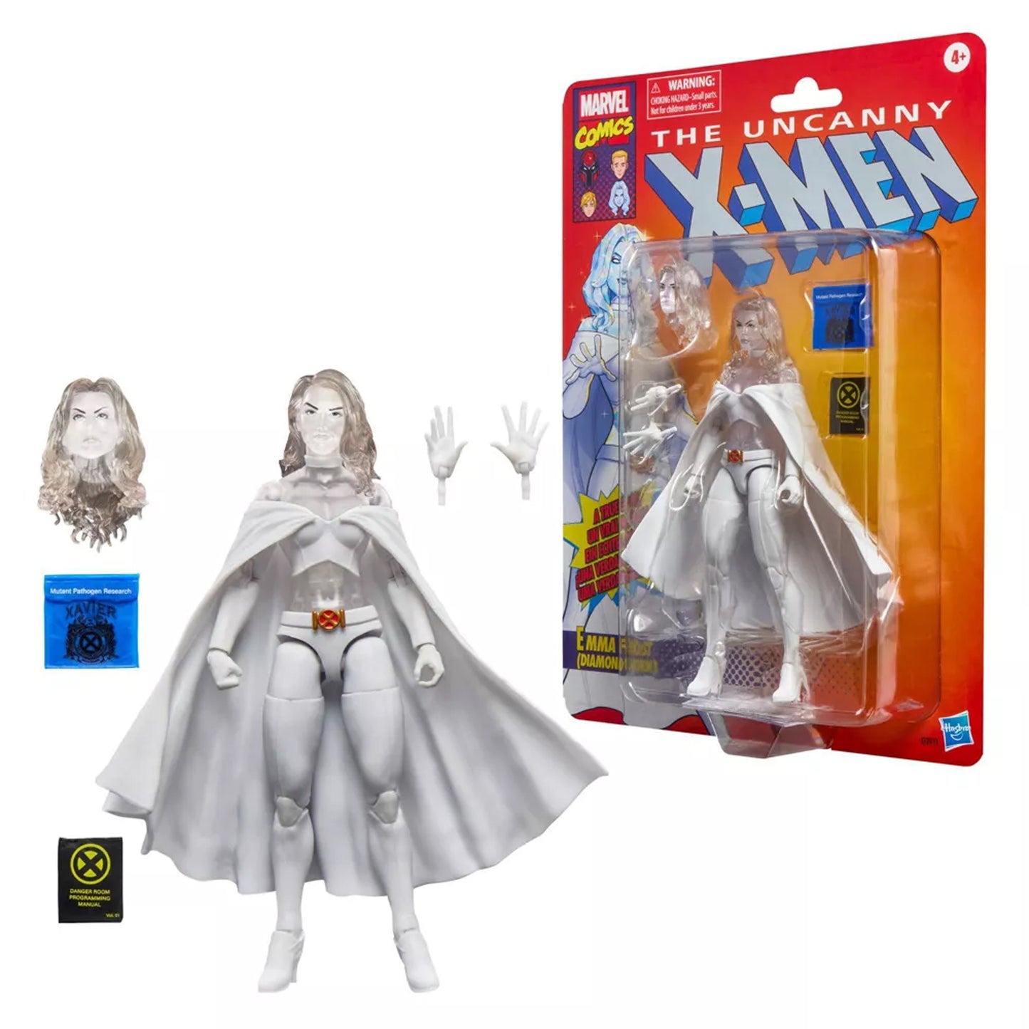 Marvel Legends Retro X-Men Emma Frost (Diamond Form) EXCLUSIVA