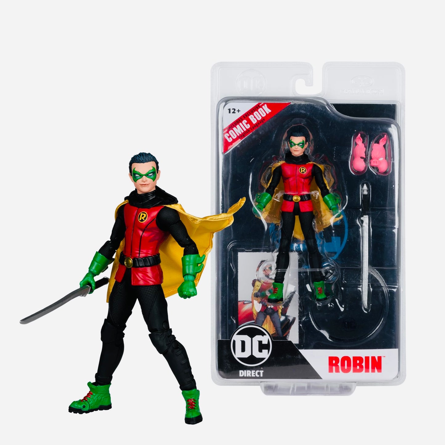 DC Direct Page Punchers Damian Wayne Robin 2do Pago