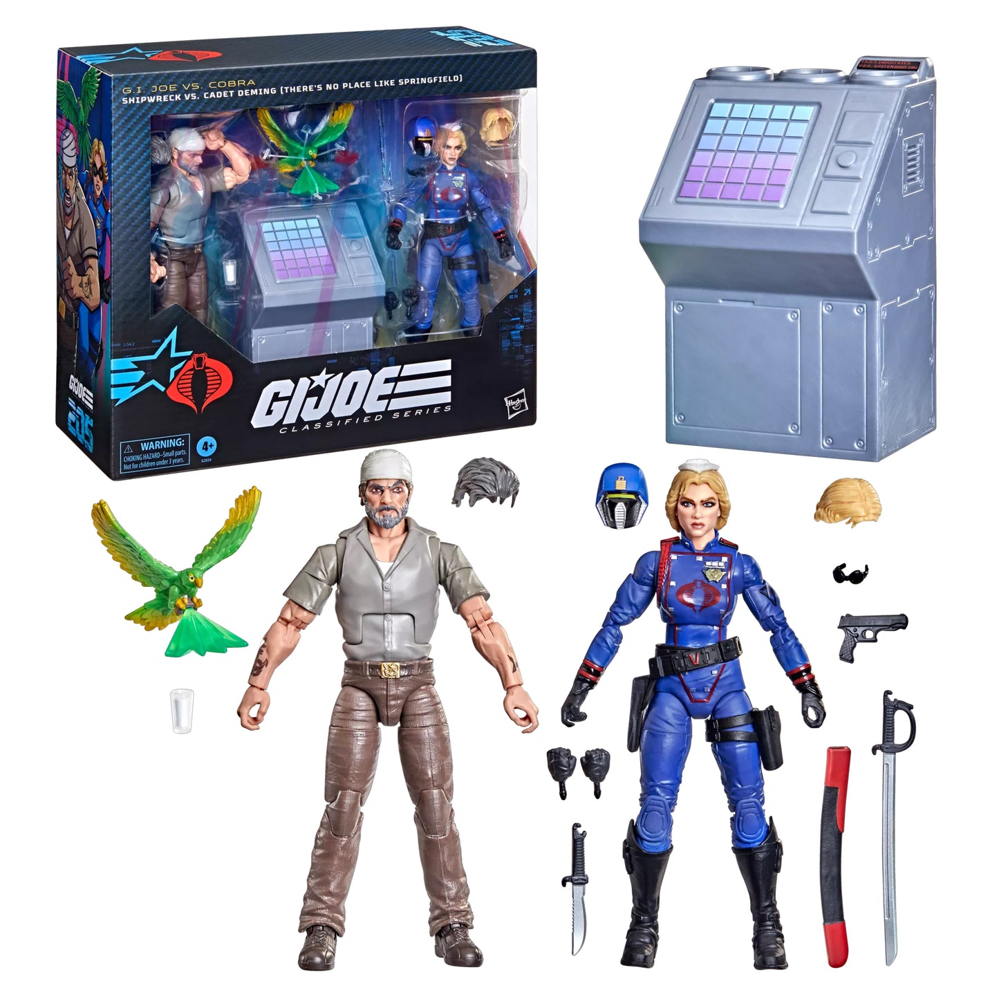 G.I. Joe Classified Series #205 Shipwreck Vs. Cadet Deming (There’s No Place Like Springfield) SDCC26 EXCLUSIVA