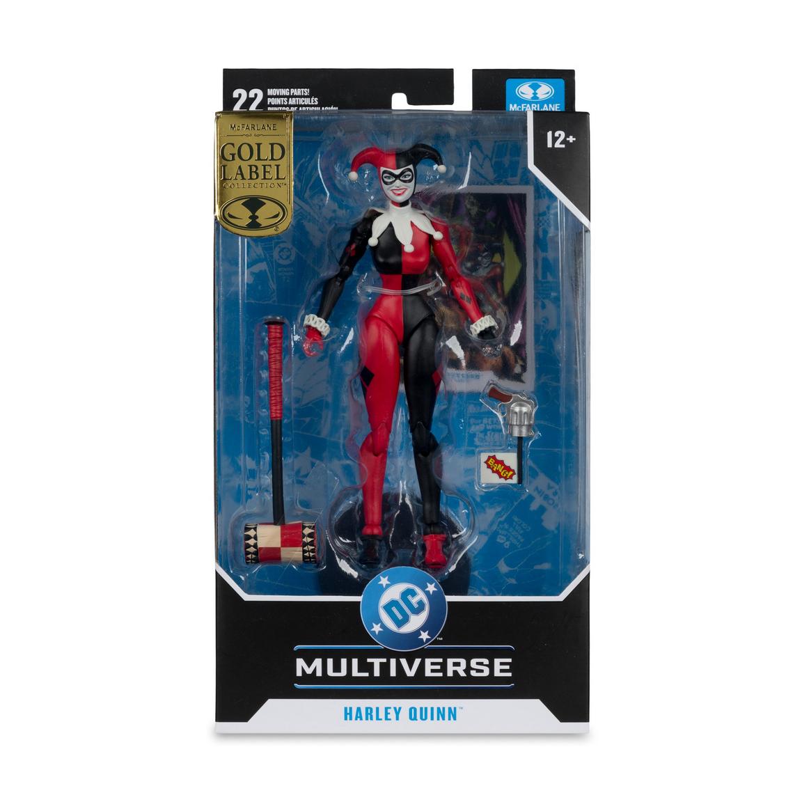 DC Multiverse Harley Quinn Gold Label
