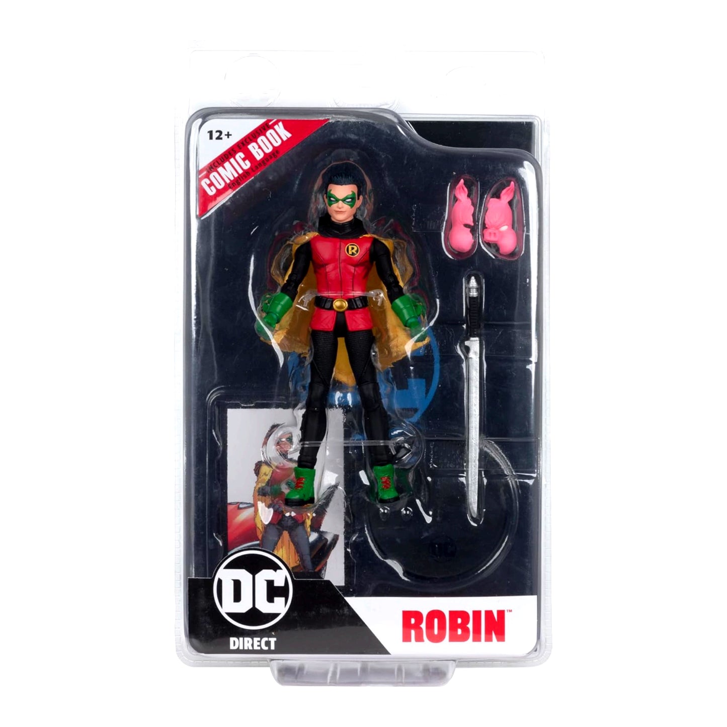 DC Direct Page Punchers Damian Wayne Robin 2do Pago