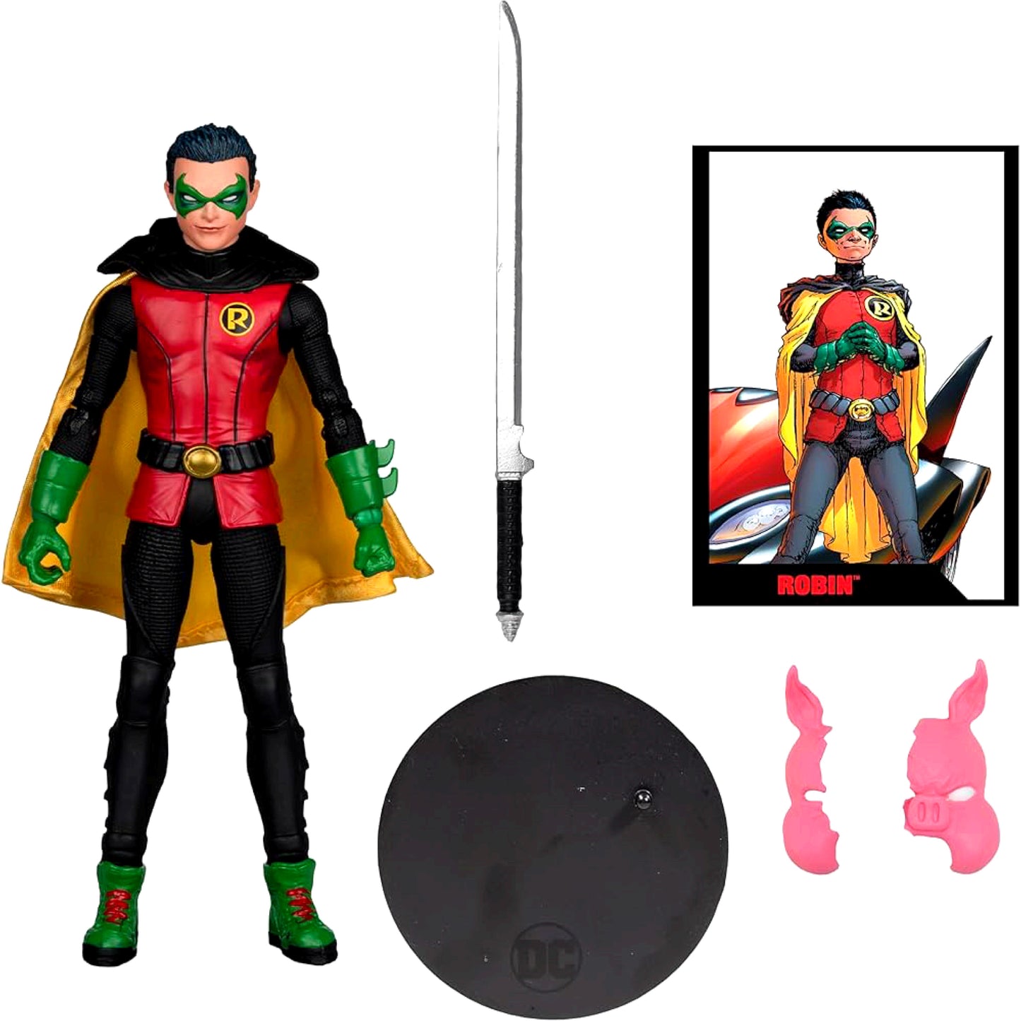 DC Direct Page Punchers Damian Wayne Robin 2do Pago