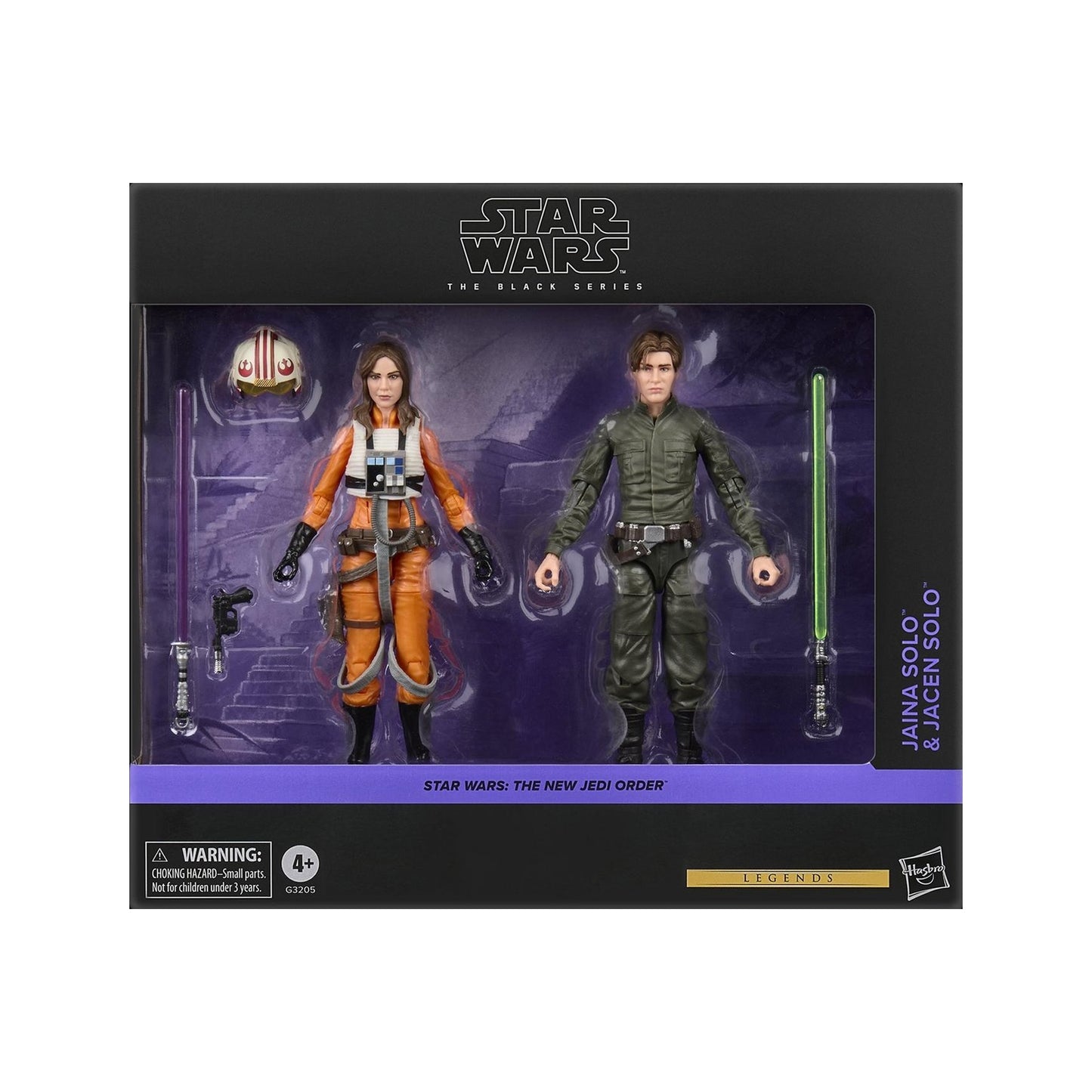 Star Wars The Black Series Jaina Solo & Jacen Solo EXCLUSIVA