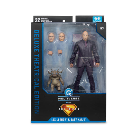DC Multiverse Deluxe Theatrical Edition Lex Luthor & Baby Kaiju
