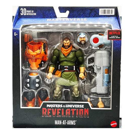 Masters of The Universe Revelation Man-At-Arms Deluxe ENVIO
