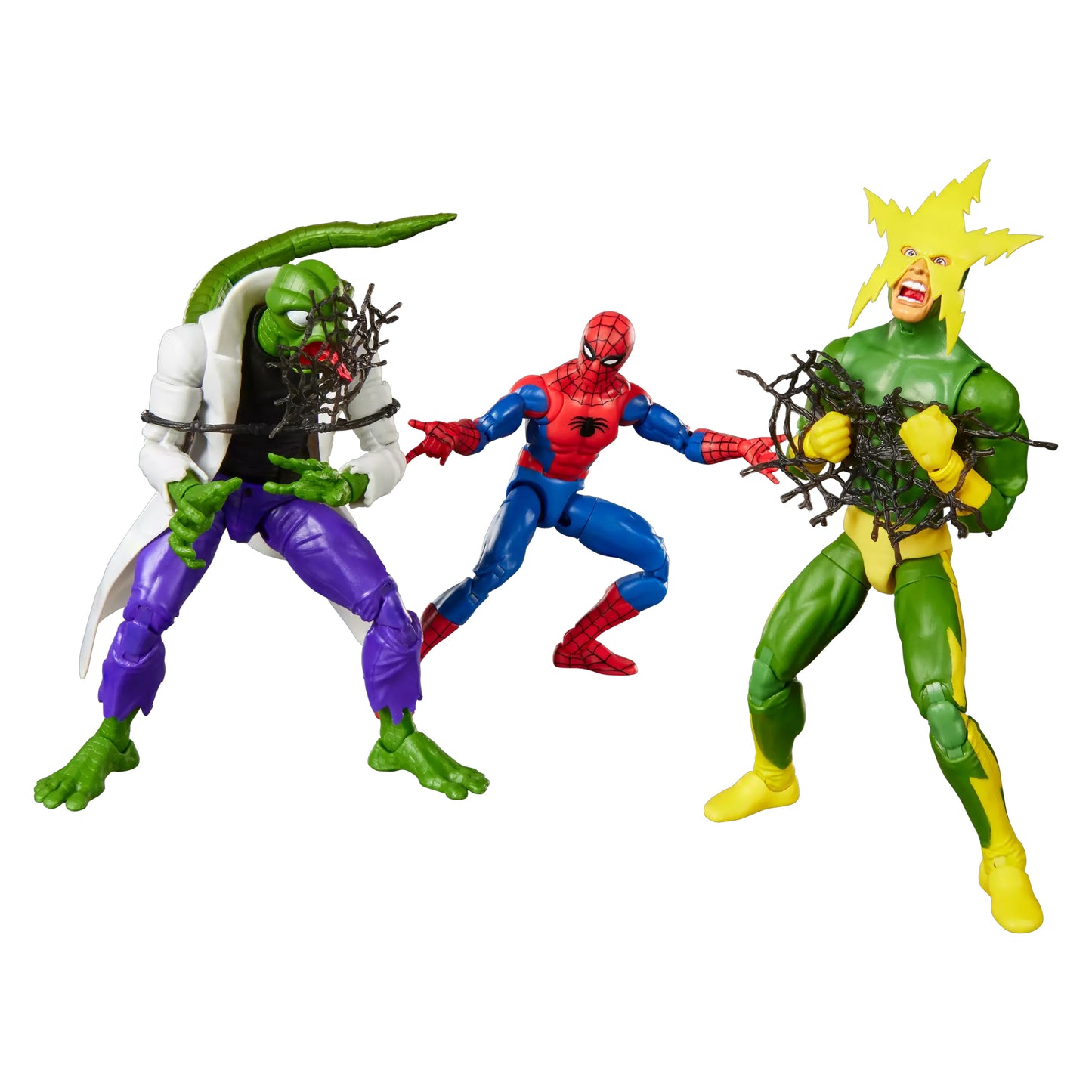 Marvel Legends Spider-Man, Marvel's Lizard & Electro SDCC26 EXCLUSIVA