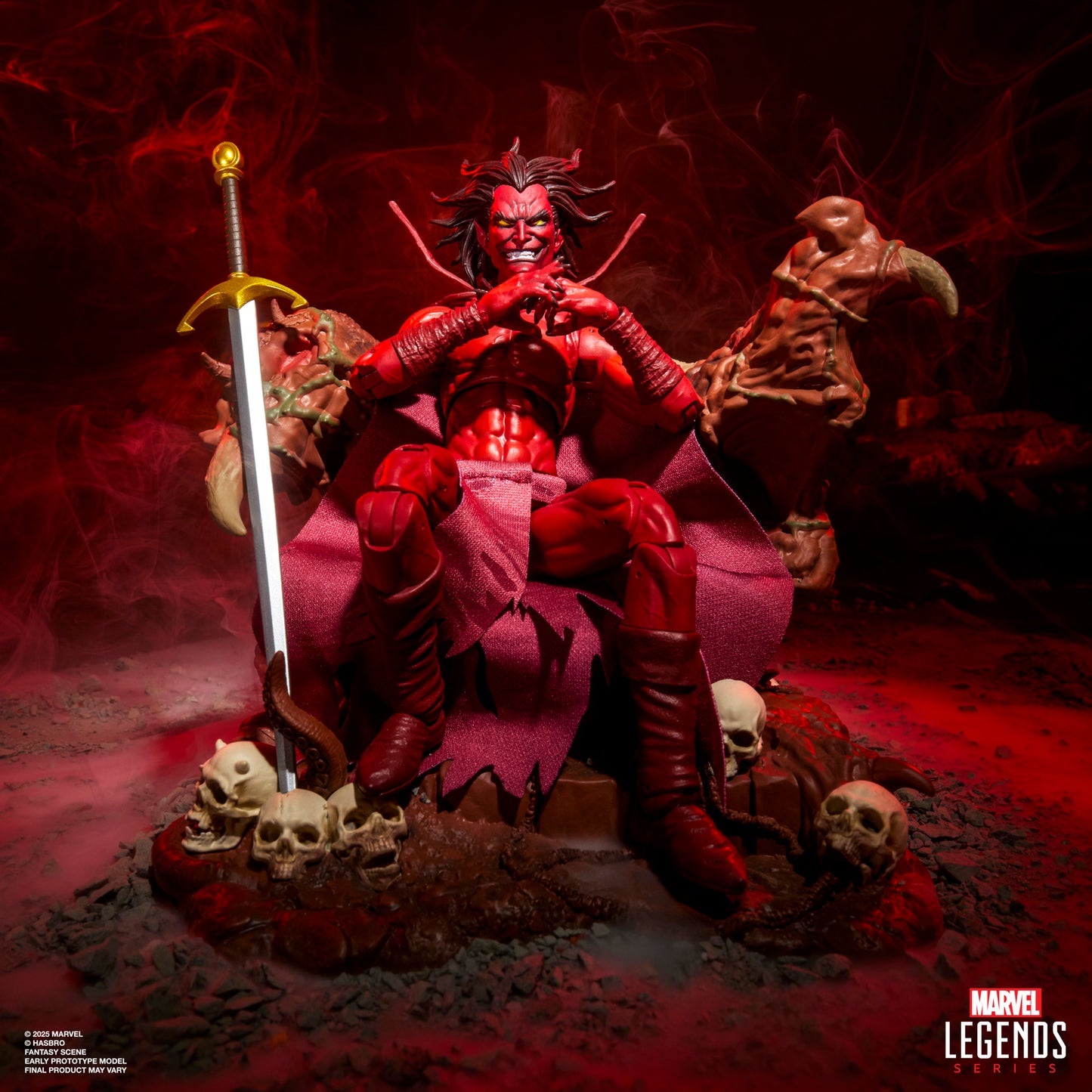 Marvel Legends Mephisto (con Trono Infernal) LIQUIDACION