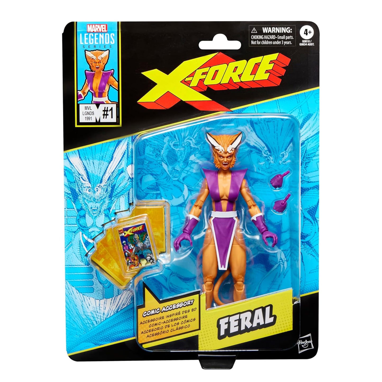Marvel Legends Mini-comic Feral