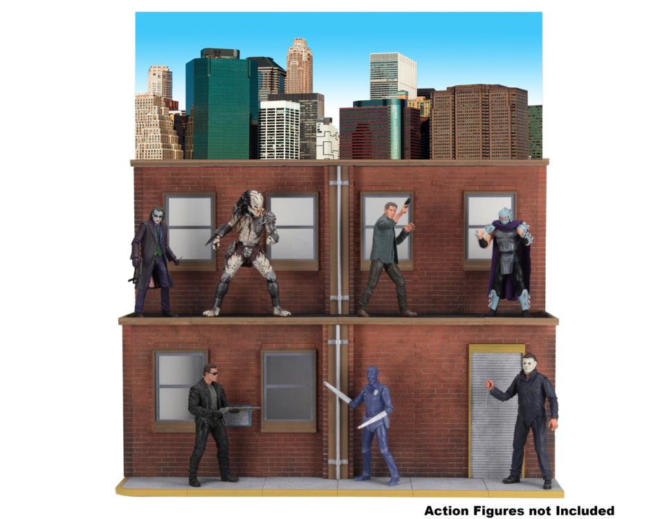NECA Originals Street Scene Diorama 2do Pago