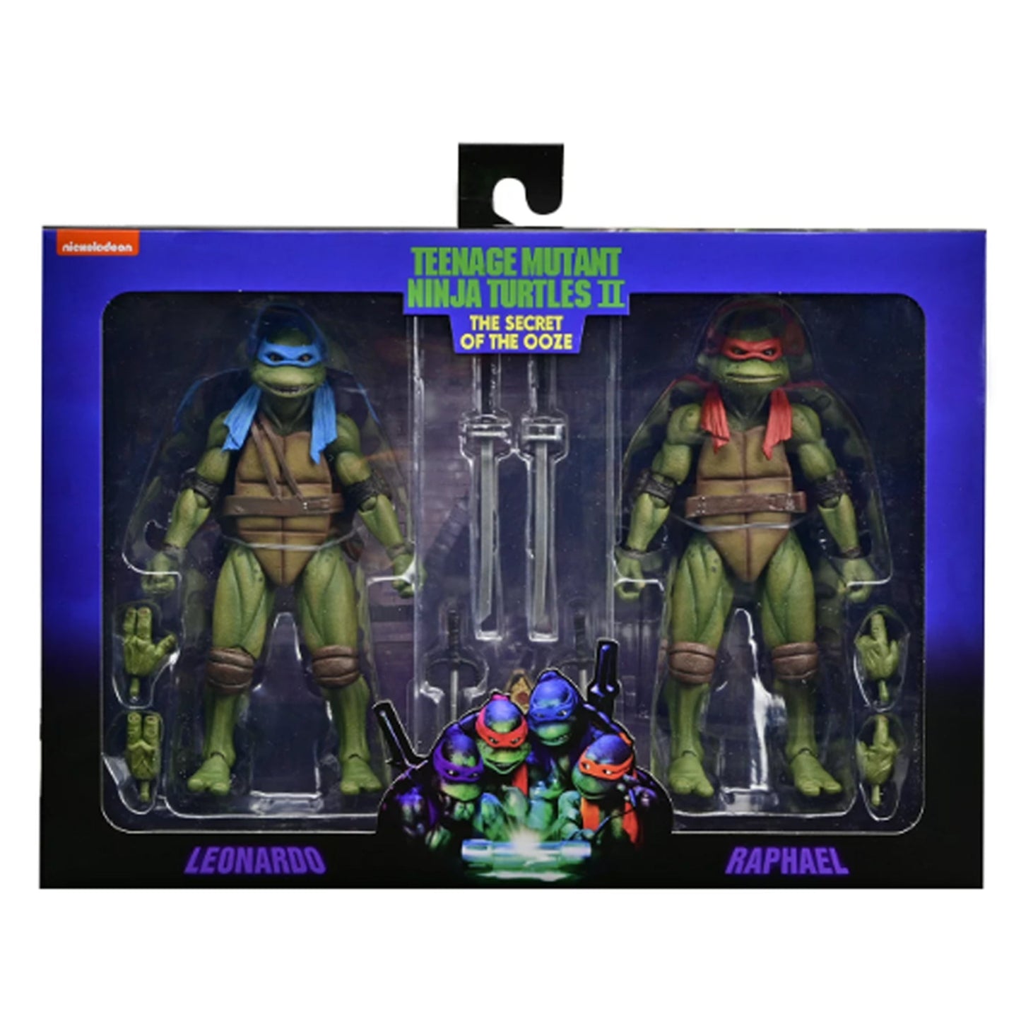 NECA TMNT 2 The Secret of The Ooze Leonardo/Raphael 2do Pago
