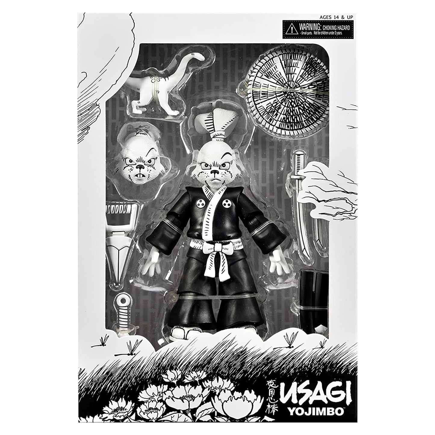 NECA Ultimate Usagi Yojimbo Black & White ENVIO