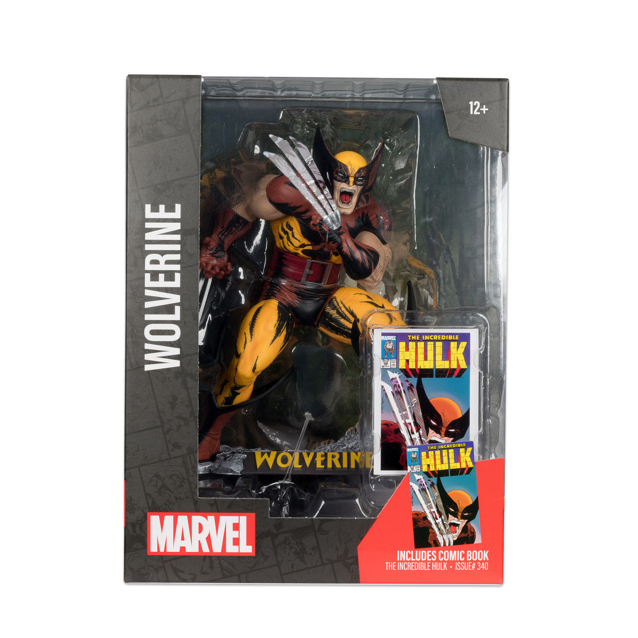 McFarlane Toys - Marvel Wolverine 1:6th Posed Figure (The Incredible Hulk #340) 2do Pago
