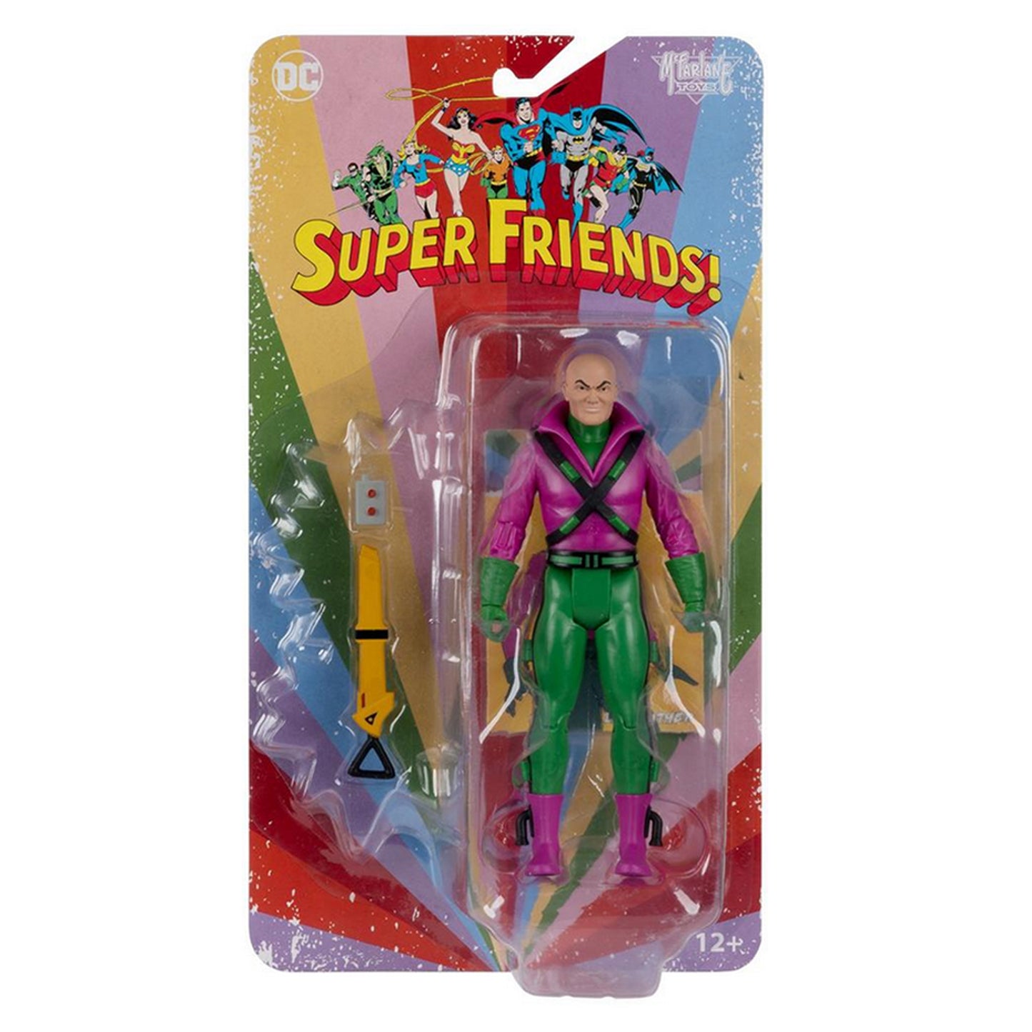 McFarlane Toys DC Super Friends Retro Wave (Batman/Green Lantern/Lex Luthor/Sinestro/Riddler) 2do Pago