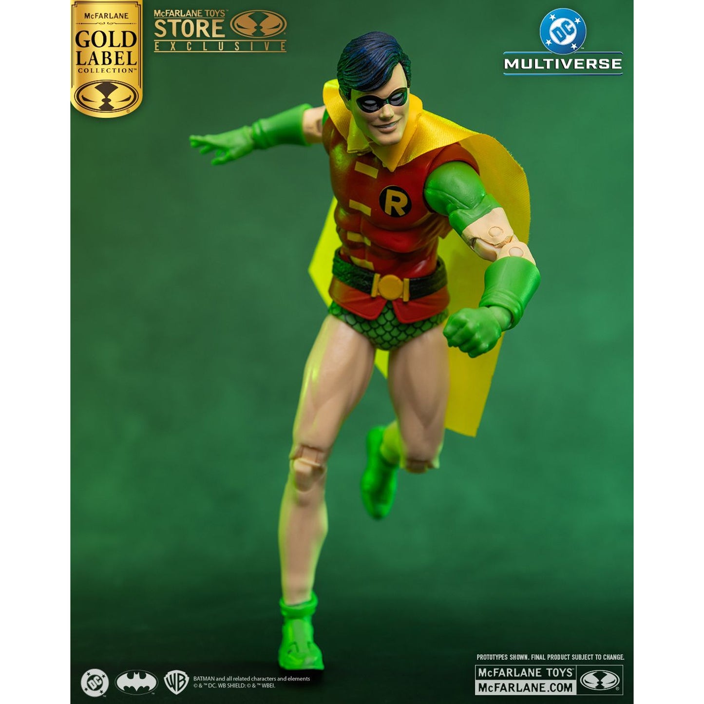 DC Multiverse Robin (Silver Age) Gold Label EXCLUSIVA